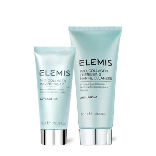 Elemis Pro-Collagen Marine Cream SPF 30 15ml x Pro-Collagen Energising Marine Cleanser 30ml Immagine 1