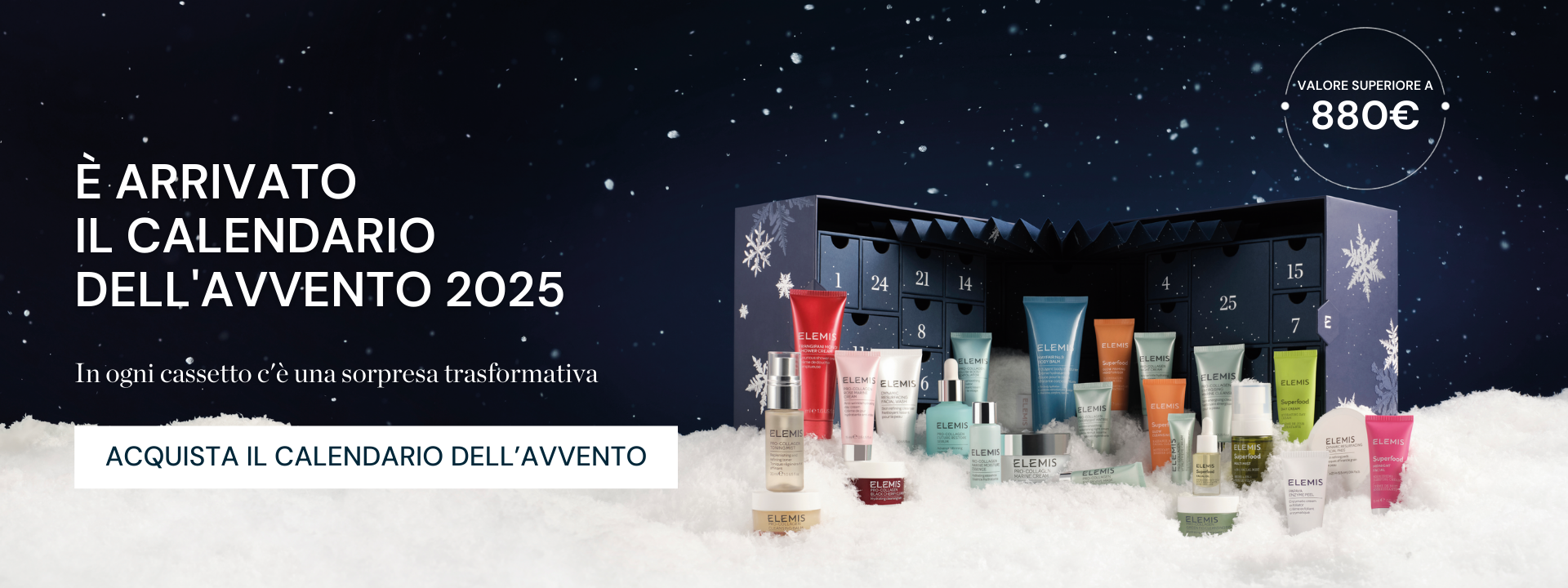 È arrivato il calendario dell'Avvento 2025